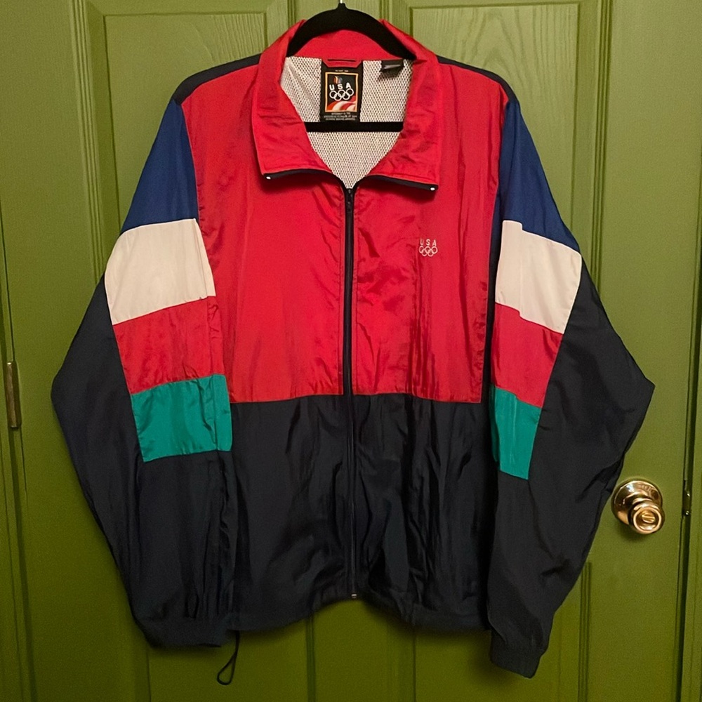 Vintage 90’s JcPenney USA Olympics Windbreaker